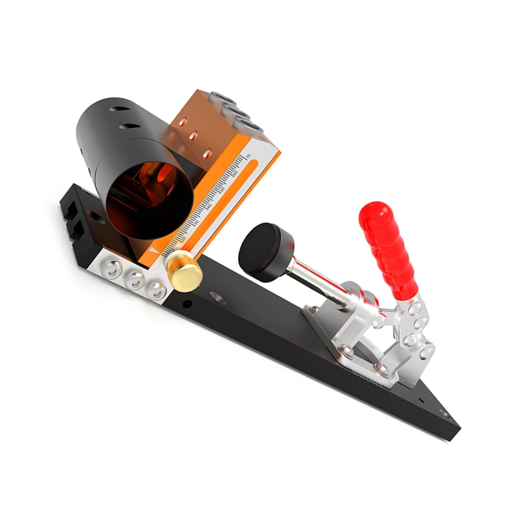Pocket Hole Jig Kits Woodworking Oblique Hole Locator Drill Bit 5-80mm Drill Guide Set Hole Puncher DIY Crafts Tool
