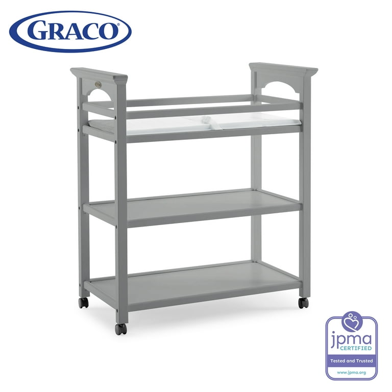 Graco Lauren Changing Table with Changing Pad by Graco, Pebble