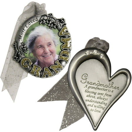 Gloria Duchin Grandmother's Christmas Ornament 2-Piece Set