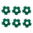thumbnail image 1 of 6 Piezas 1 1/4 '' Pelota de Fútbol Repuesto de Futbolín Verde shamjiam Reemplazo de balón de fútbol de mesa, 1 of 9