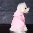 thumbnail image 1 of Ropa para perros de color sólido de otoño e invierno, ropa cálida con forro polar para mascotas, ropa polar para perros grandes, 1 of 6