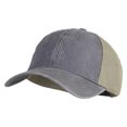 thumbnail image 2 of Dubai Skyline Embroidered Pigment Dyed Mesh Cap - Grey Khaki OSFM, 2 of 5