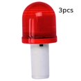 thumbnail image 2 of Bright LED Road Hazard Skip Light Flashing Safety Cone Topper Warning Light Road Block Lamp Emergency Traffic Light, 2 of 5
