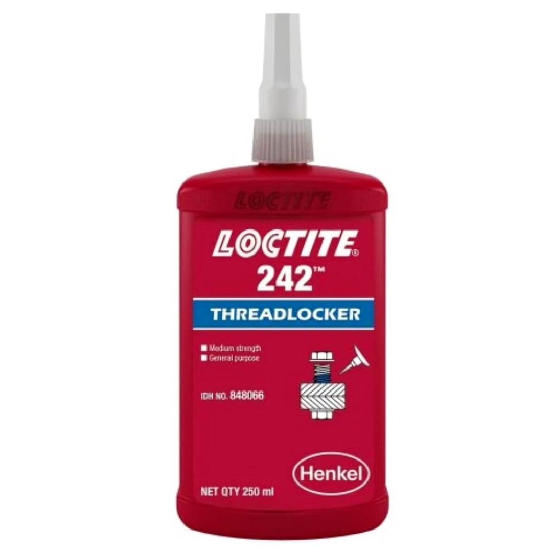 250ml Loctite 242 Medium Strength Blue Threadlocker 2024 Expiry