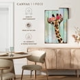 thumbnail image 5 of Elephant Stock Grunge Giraffe Floral Crown Wall Art - Vertical Canvas Wall Art - Kids Room Wall Decor - Animal Canvas - Gray And Brown Decor - 8" x 12", 5 of 8