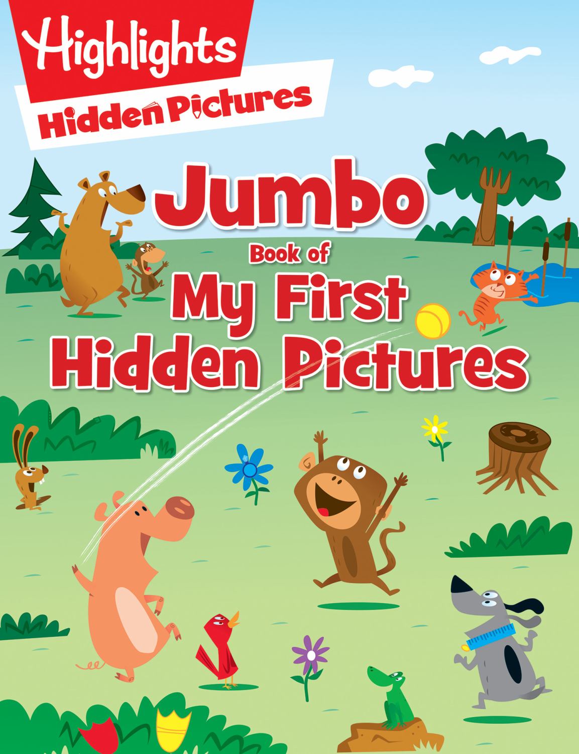 Jumbo Book of My First Hidden Pictures: 115+ Hidden Pictures Puzzles in Highlights Activity Book, Seek and Find Puzzles for Kids 3+ (Paperback)