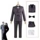 thumbnail image 2 of Disfraz Wednesday Addams Morticia, traje de manga larga para hombre, uniforme de fiesta, trajes de Cosplay de Gómez, bailes familiares, disfraces de papá, Cos, 2 of 2
