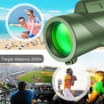 thumbnail image 6 of Outdoor 40x HD Monocular Telescope With Tripod And Phone Bracket, Compact Lightweight Build, Wide‑Angle View, Fully Coated Lens, Travel‑Ready, Bird Watching, Sports, Hiking, Concerts, Exploration, 6 of 9