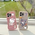 thumbnail image 2 of Cute Hellos Kittys Kuromis Cinnamon Dog Phone Case For OPPO Reno 2 4 5 6 7 7Z 8 8T 11 Z Pro 4G 5G Candy Color Soft Back Cover, 2 of 7