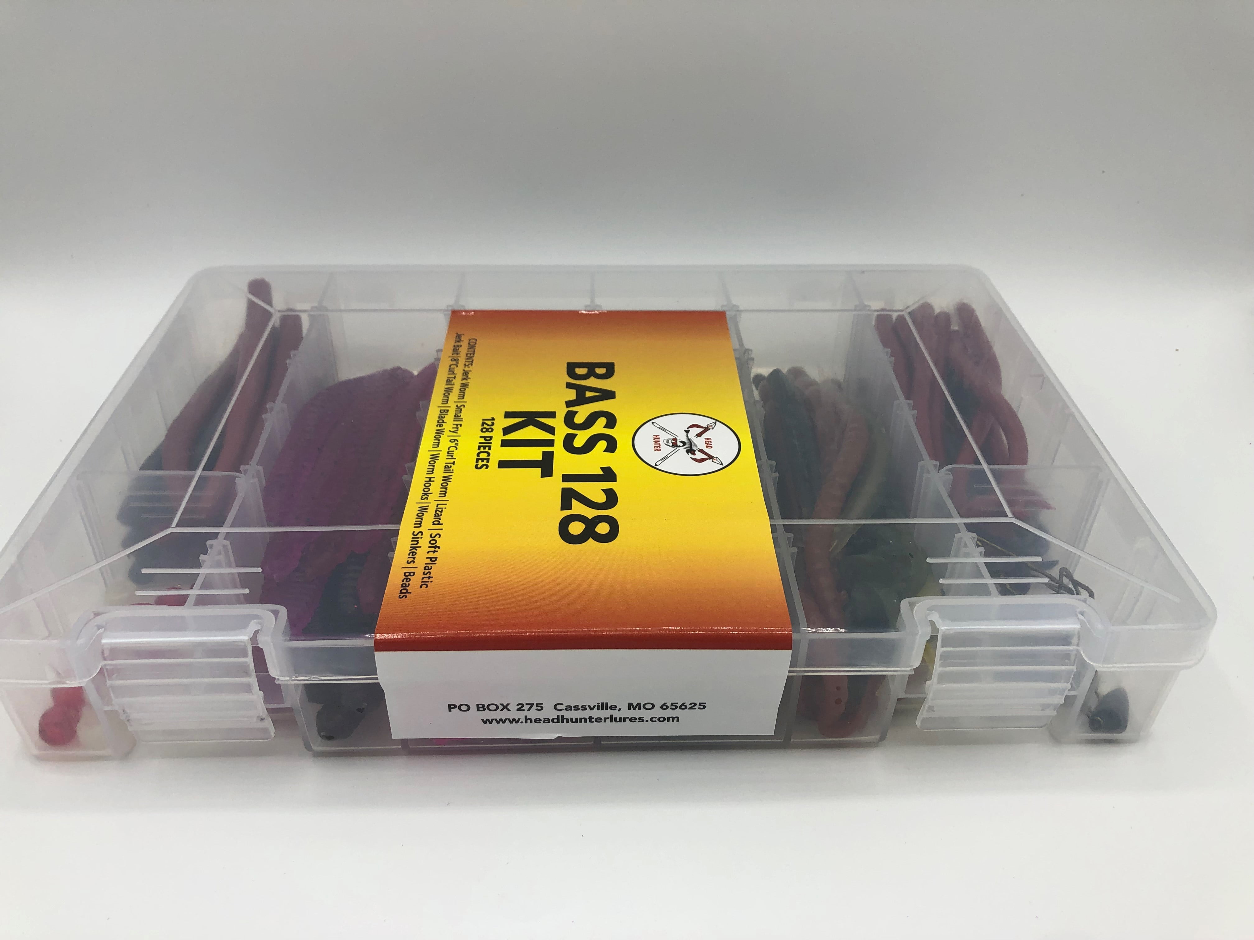 Headhunter Lures Bass Kit, 128pc