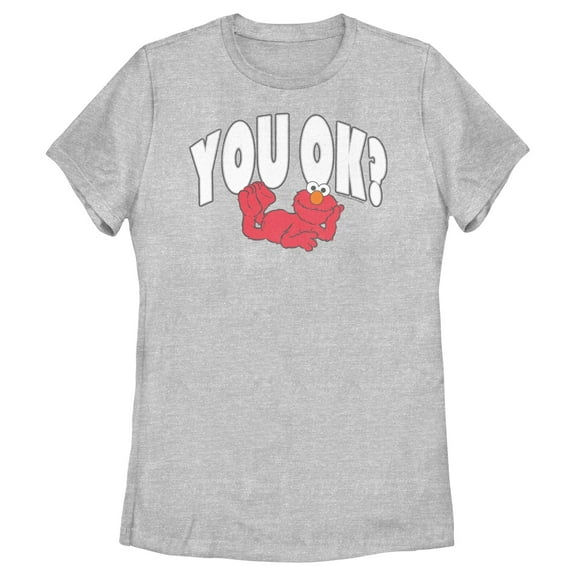 Women's Sesame Street Elmo You Ok?  Graphic T-Shirt