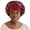 Wine Red, variant on Yoyauz Satin Hat Sleep Hair Cap - Silk Hat, Suitable For Various Hairstyles, Equipped With Elastic Soft Band For Hair Care