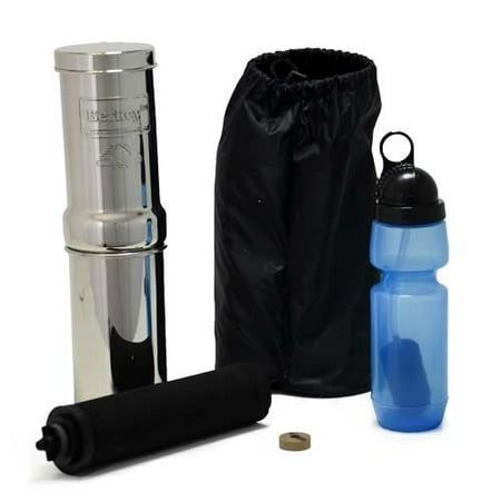 water berkey filter system portable kit carrying bottle sport case includes included stainless vinyl steel