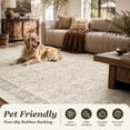 thumbnail image 5 of SIXHOME 5'x7' Area Rugs for Living Room Vintage Area Rug Machine Washable Neutral Rugs Beige, 5 of 7