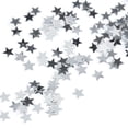 thumbnail image 1 of Pentagrama Forma Boda Celebración Decorativo Dispersa Confeti Decoración Plata 3mm, 1 of 2