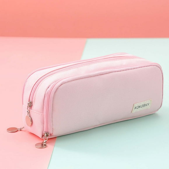 Boovnll Pencil Pouch, Japanese and Korean Style Multi-Layer Cloth Pencil Case Student Stationery Storage Box Pencil Case Crossborder Pen Container, Pencil Case, Pencil Bag, Pencil Case Pouch