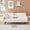 White, variant on Corduroy 2 - Seater, Adjustable Backrest Angles - Living Room Entertainment, Relaxing Space