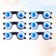 thumbnail image 3 of 6 piezas gafas de globo ocular Allinless para decoraciones de Halloween, 3 of 3