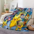 thumbnail image 1 of Baokemeng Flannel Blanket, Cartoon Blanket, Super Soft Blanket, 3D Printing, Suitable For Sofa And Living Room-HAPDEN, 1 of 2