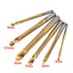 thumbnail image 1 of Worallymy brocas de acero de alta velocidad chapadas en titanio carpintería carpintería corte ranurado brocas de sierra 6 unidades/juego Worallymy JD720445696, 1 of 7