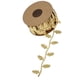 thumbnail image 3 of Cinta de hojas de 10 m / Rollo para envolver regalos, manualidades, accesorios de boda y coronas. Dorado, 3 of 6