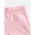 thumbnail image 2 of Wonder Nation Toddler Girls Dolphin Hem Solid Shorts, Sizes 18M-5T, 2 of 3