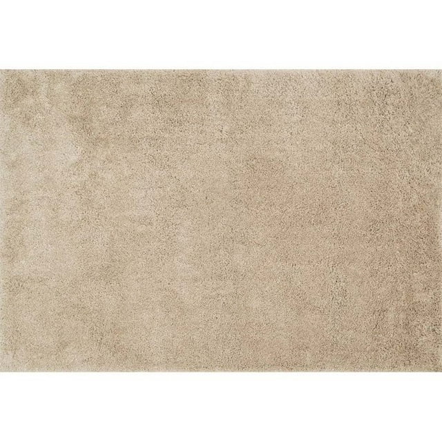 Loloi Cozy 3'6" x 5'6" Hand Tufted Shag Rug in Sand