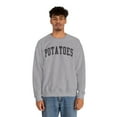 thumbnail image 5 of Potato Sweatshirt Gifts Crew Neck Shirt Long Sleeve Unisex, 5 of 7