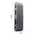 thumbnail image 2 of WRITWAA USB C Hub Adapter Para Laptop Con USB 3.0 Y Jack De Auriculares, 2 of 8