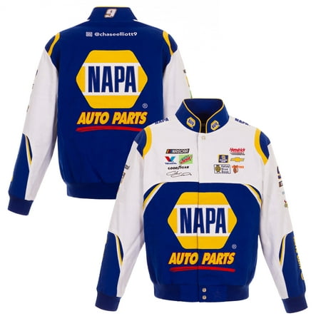 Chase Elliott JH Design NAPA 2019 Full-Snap Twill Uniform Jacket -
