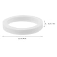 thumbnail image 2 of RENACLIPY Cycling Front Fork Ring 2Pcs White Silicone Seal Rings For Bicycle Maintenance, 2 of 8