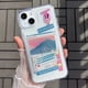 thumbnail image 2 of Linda Carcasa De Teléfono De Dibujos Animados De Amor Transparente Compatible Para iPhone 11 12 Pro X XR XS Max 7 8 Plus SE 2020 Funda Trasera De Silicona De TPU Suave, 2 of 3