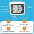 iProven Wrist Blood Pressure Monitor for Home Use Large Display