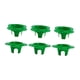thumbnail image 1 of Protector de repuesto compacto y resistente con forma de flor para aspersor de césped, de 15 cm (6 pulgadas), para sistema de riego de jardín exterior. 6 piezas, 1 of 7