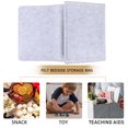 thumbnail image 5 of Mobutofu Bedside Organizer Bed Felt Light Grey 1Set for Adults Bedroom Use, 5 of 5
