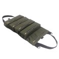 thumbnail image 3 of Multi-Purpose Tool Roll Up Bag, Wrench Roll Pouch,Canvas Tool Organizer Bucket,Car First Aid Kit Wrap Roll Storage Case,Hanging Tool Zipper Carrier Tote,Car Camping Gear, 3 of 7