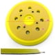 thumbnail image 5 of almohadilla de lijado de 125 mm, discos de lijado redondos de 8 orificios, almohadilla de PU, para reemplazo de almohadilla de lijado suave de lijadora (amarillo), 5 of 5