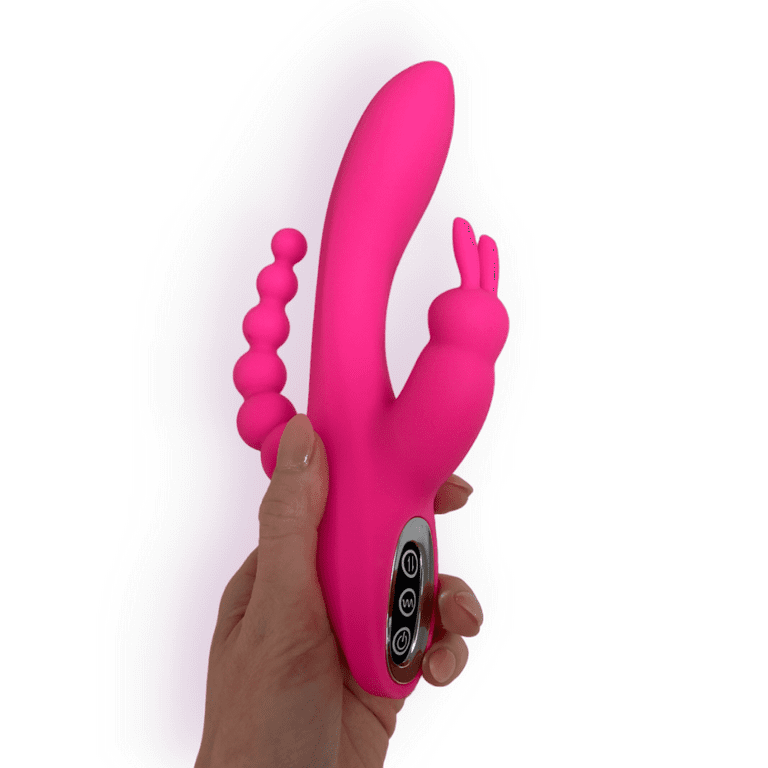 trifecta triple stimulating rabbit vibrator Happy Rabbit Triple Vibrator main image 1