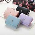 thumbnail image 5 of Small Pu Leather Wallet For Women: Compact Holder With Zipper Coin Purse And Organizer, 5 of 5