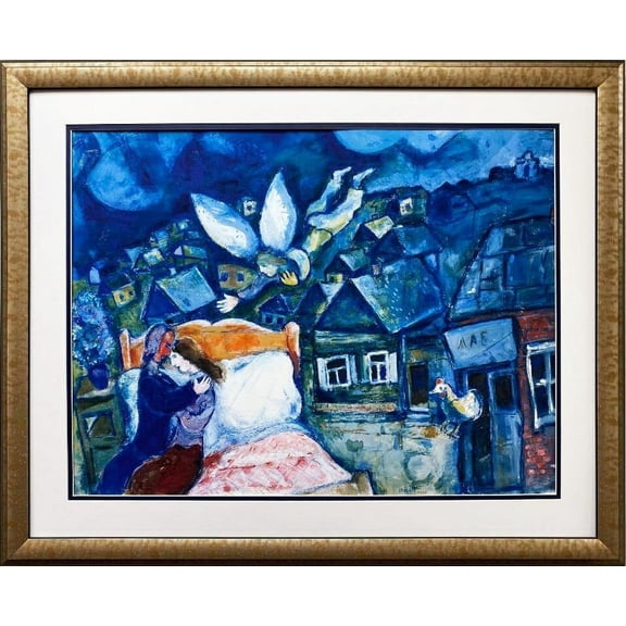 Marc Chagall "The Dream, 1939" New CUSTOM FRAMED Art Generic