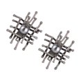 thumbnail image 2 of 2 Pcs Broche en Maille Design Décoratif pour Vêtements, Épingle à Revers, Accessoire de Bricolage pour Femmes, 2 of 6