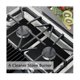 thumbnail image 4 of 15pcs Gas Stove Protectors Cooker Cover Liner Clean Mat Pad Gas Stove Stovetop Protector,silver, 4 of 5