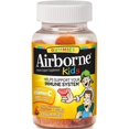 thumbnail image 3 of (3 Pack) Airborne Vitamin C 500mg - Airborne Kids Assorted Fruit Flavored Gummies (21 count in a bottle), Gluten-Free Immune Support Supplement with Echinacea and Ginger, Packaging May Vary, 3 of 5