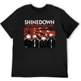 thumbnail image 3 of Shinedown Shirt Men's Short Sleeve T-Shirts Summer O-Neck Cotton Tee Tops, 3 of 6