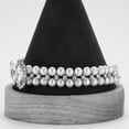 thumbnail image 5 of Visland Pet Dog Collar Inlaid Rhinestone Jewelry Accessories Anti-fade Fashion Dog Kitten Faux Pearls Necklace for Cats Kitty Girls and Small Dogs, 5 of 8