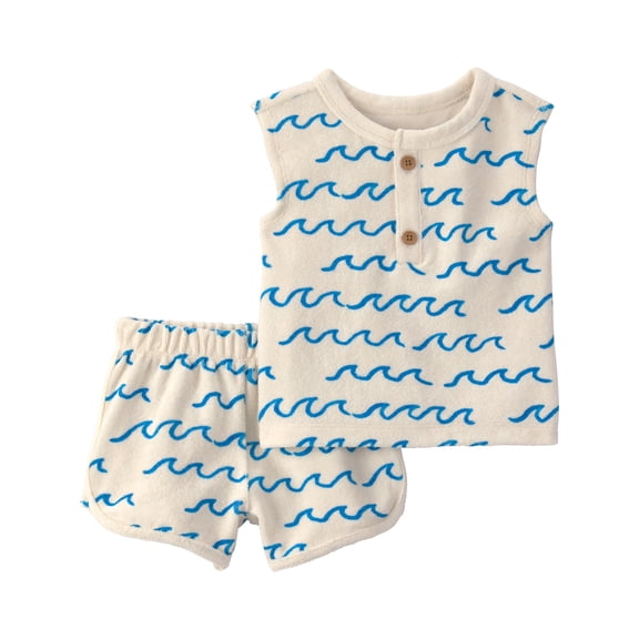 Carter's Child of Mine Baby Boy Outfit Set, 2-Piece, Sizes 0/3-24 Months