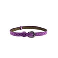 thumbnail image 3 of INSPIRE CHIC Women's Thin Hollow Out Single Pin Buckle Belt Width 3/4" Purple 37 1/2", 3 of 6