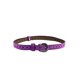 thumbnail image 2 of Cinturón delgado de mujer INSPIRE CHIC con hebilla de pin simple, ancho de 3/4", morado, 37 1/2", 2 of 5