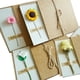 thumbnail image 2 of Paquete de 3 tarjetas de girasol Forget-me-not, tarjeta de felicitación de vacaciones, papel kraft, flor seca, invitaciones de boda, tarjeta de cumpleaños de bendición, 2 of 4