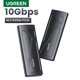 thumbnail image 2 of Adaptador de carcasa SSD M.2 NVMe de UGREEN de 10 Gbps con USB C 3.2 Gen2, carcasa externa sin herramientas, lector NVMe compatible con llaves M y B&M, 2 of 5